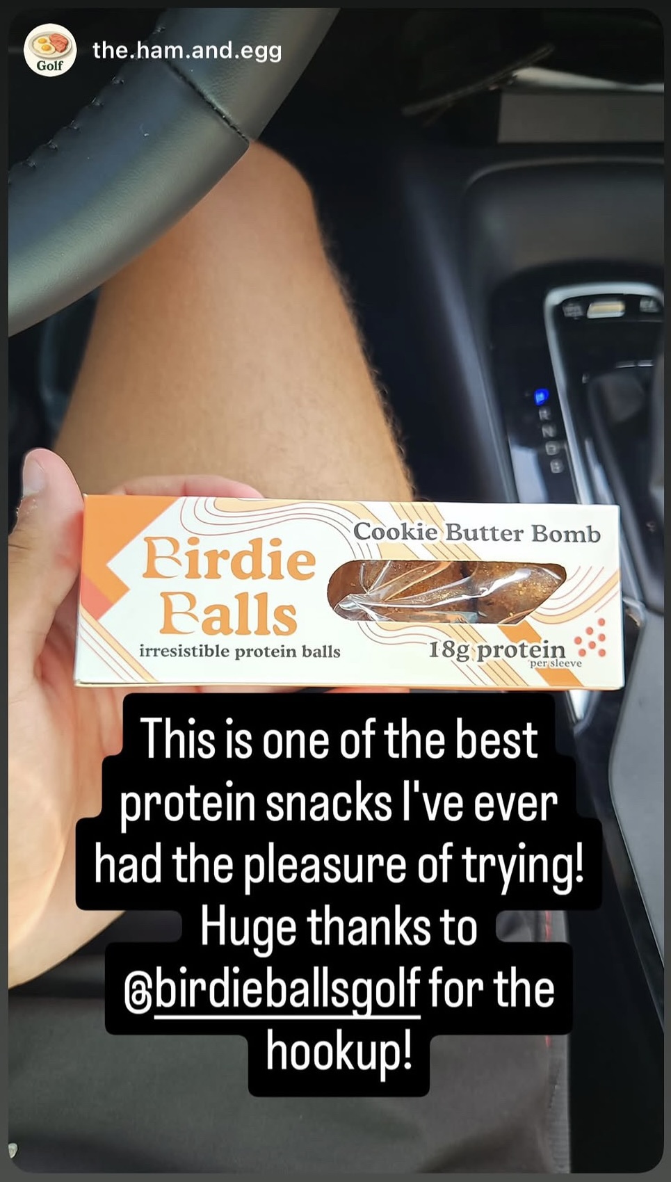 Instagram review from @the.ham.and.egg